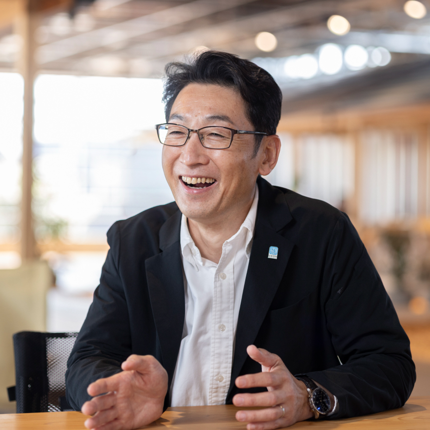 インタビュー写真